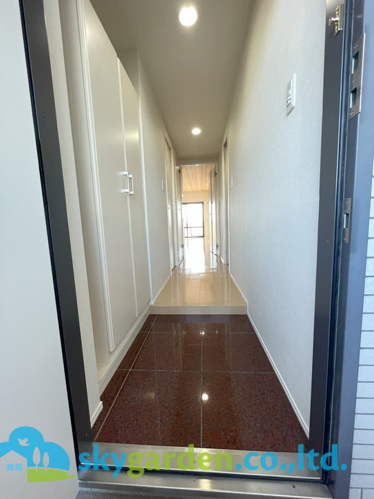 クリオ藤沢善行伍番館の玄関