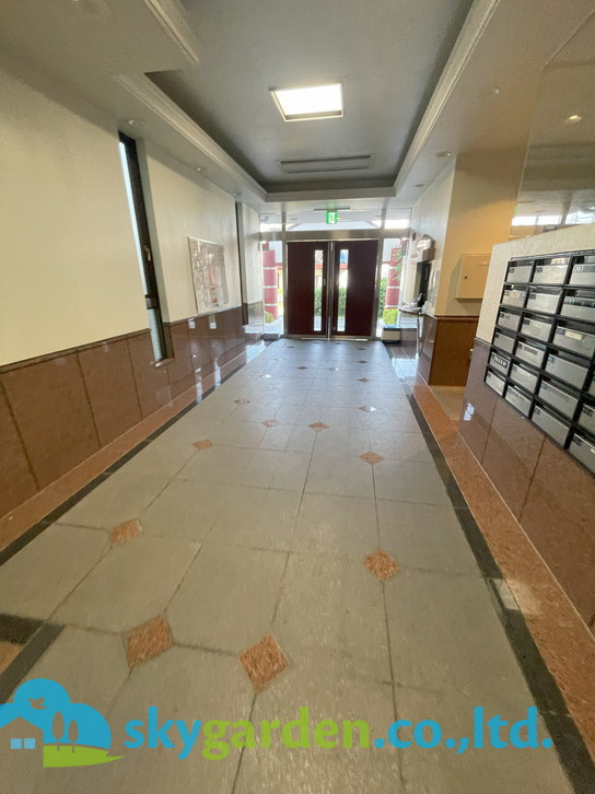 クリオ藤沢善行伍番館のエントランス