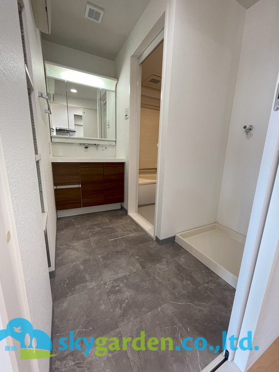 クリオ藤沢善行伍番館の洗面所