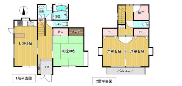 【間取り】 | 伊東市川奈　戸建