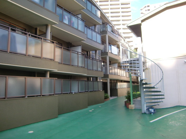 グリーンハイツ山水Ｃ棟の外観