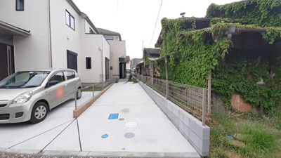 【駐車場】 | 入間市鍵山2丁目・全3棟　新築一戸建　2号棟　～IDS工法～ | 駐車縦列2台可