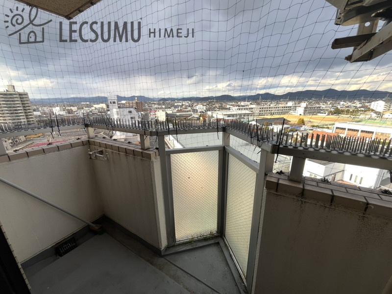 サンパレス21姫路のバルコニー