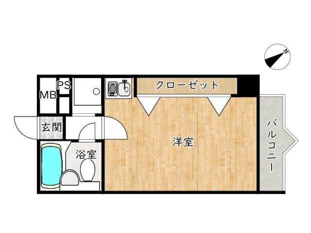 サンパレス21姫路の間取り