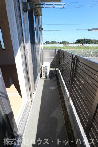 レスポワールアヤのバルコニー