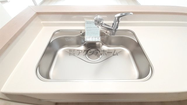 入間市鍵山2丁目・全3棟　新築一戸建　3号棟　～IDS工法～のキッチン|ワイドシンク