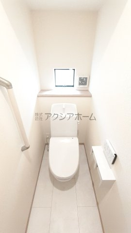 入間市鍵山2丁目・全3棟　新築一戸建　3号棟　～IDS工法～のトイレ|1階 トイレ