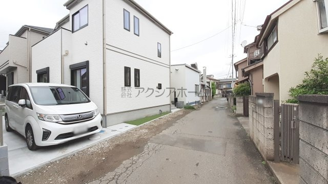 入間市鍵山2丁目・全3棟　新築一戸建　3号棟　～IDS工法～の前面道路含む現地写真