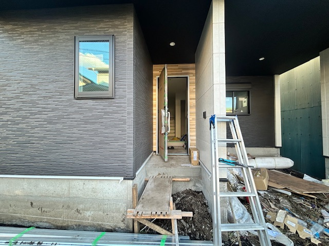 ◎藤沢市打戻　新築戸建◎の外観|2025.10.17撮影◇