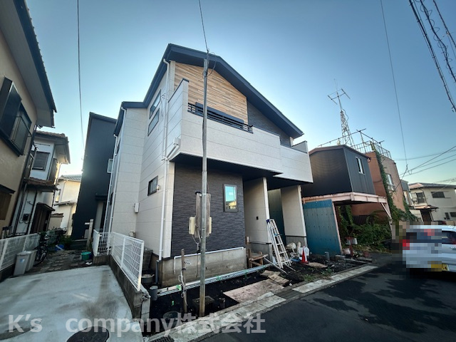 ◎藤沢市打戻　新築戸建◎の外観|2025.10.17撮影◇