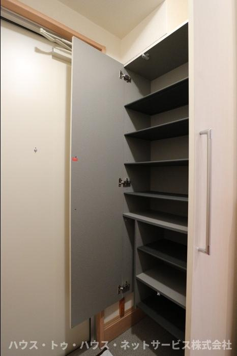 レスペート柏の葉の玄関