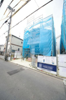 【外観】 | 令和７年２月１７日撮影　建築中　１号棟