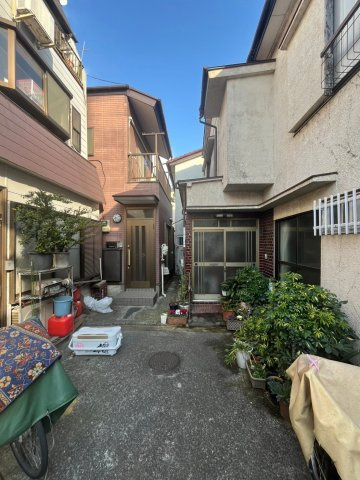 東尾久戸建の駐車場