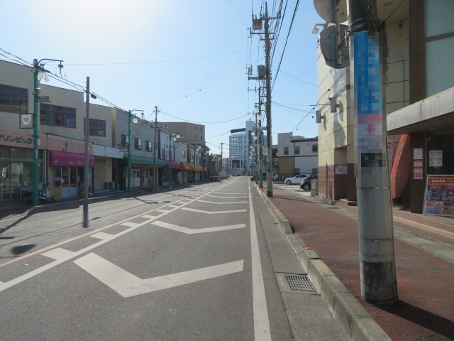 春日部市大畑のビルの周辺
