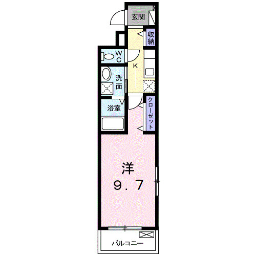 フローラーリアⅢの間取り|間取図