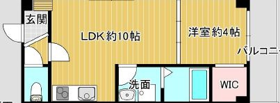 Raffine大阪九条の間取り