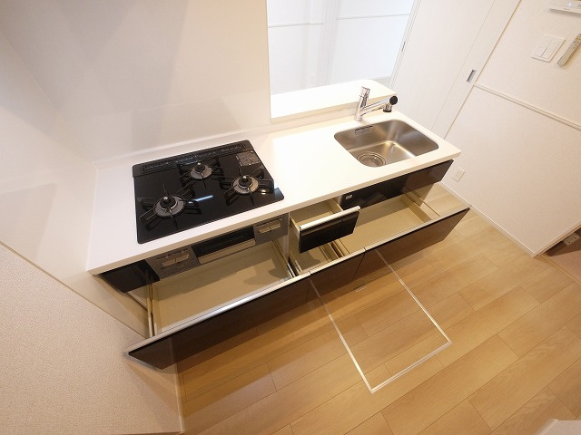 ドリームＸのキッチン|きれいなキッチンです