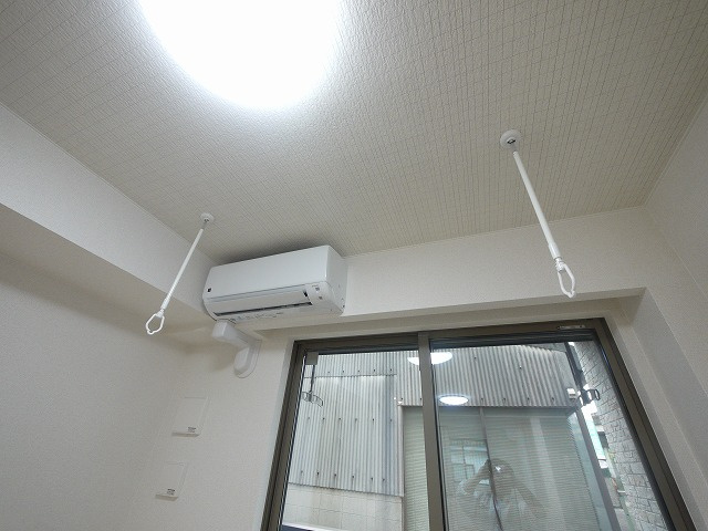 ドリームＸの設備|室内物干し