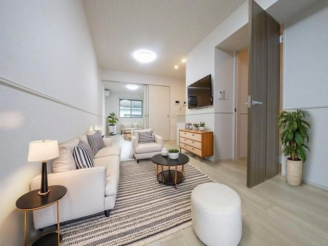 ドリームＸの居間・リビング|CGで家具等を配置したもので家具等は含まれません