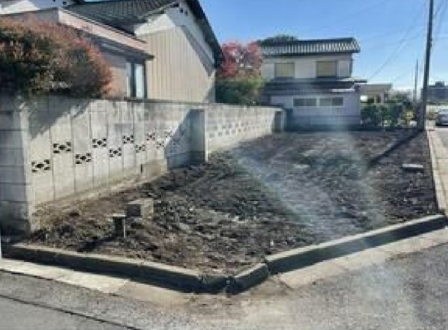 売地　小山市神明町の外観