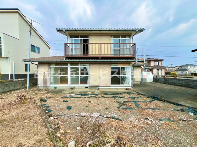 【外観】 | 磐田市福田中島　中古住宅 | 南面の外観です