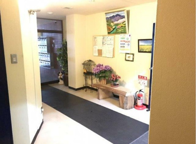 【ロビー】 | NAGOKA　※3/26退去 | 毎日通るロビーはこのようになっています