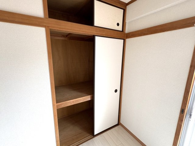【収納】 | ハラモマンションⅡ | 押入れ