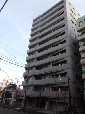 【外観】 | ヴィンテージ中野 | 鉄骨鉄筋コンクリート造のがっちりとした建物。