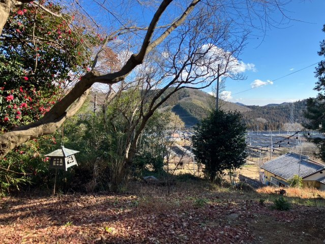 みどり市大間々町塩原平屋の展望