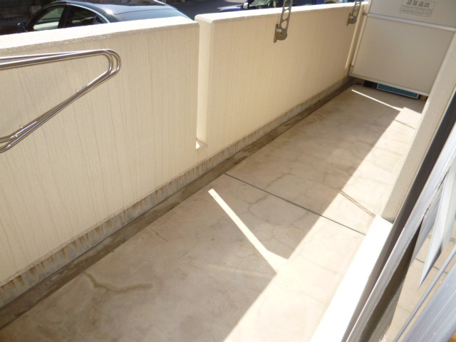 シャン・ド・フルールのバルコニー