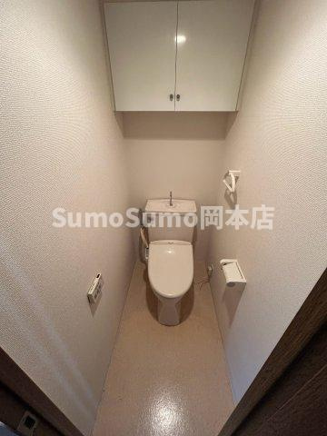 サンプラザ本山南のトイレ|コンパクトで使いやすいトイレです