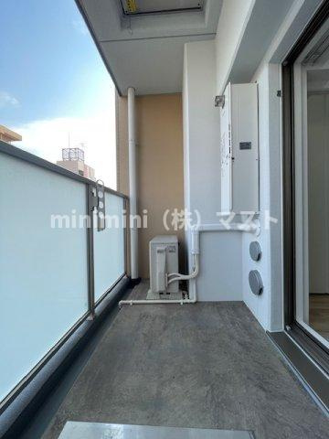 セレニテ日本橋ミラクのバルコニー