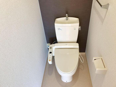 【トイレ】 | ルミエール 壱番館 | 清潔感のあるトイレです