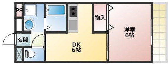 【間取り】 | グローリーハイツ山本II