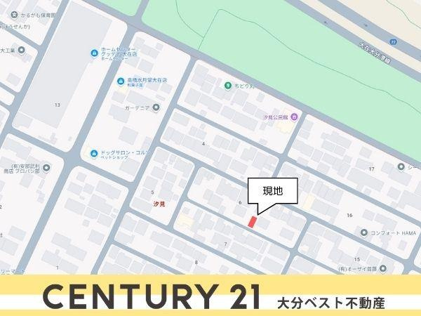 汐見2丁目　土地の土地図|※図面と現況が異なる場合は現況を優先させていただきます。