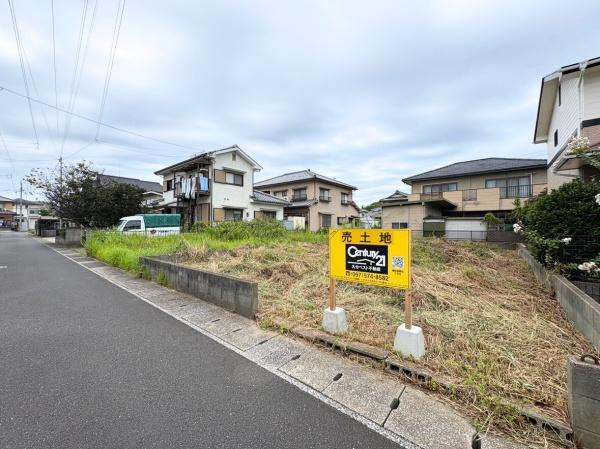 汐見2丁目　土地のその他|南東側道路から見た現地