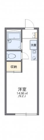 レオパレス南条の間取り
