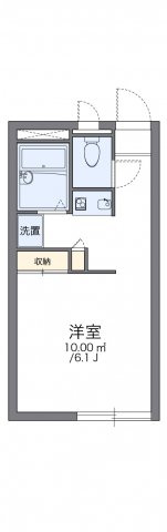 レオパレスル・ベルの間取り