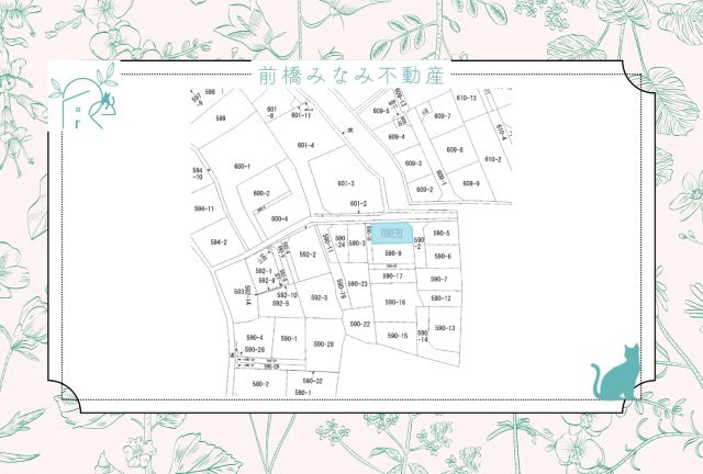 【土地】前橋市下細井町　約40坪売地の地図