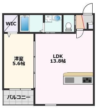 【間取り】 | Laviere　ESAKA