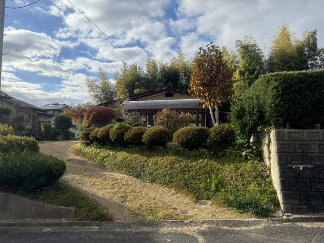 大内御堀3丁目戸建ての庭