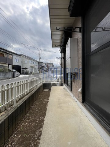 オークスハイムBのバルコニー