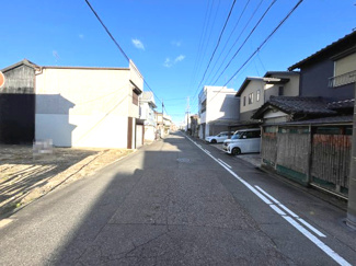 【前面道路含む現地写真】 | 南区六条町四丁目　売地 | 前面道路