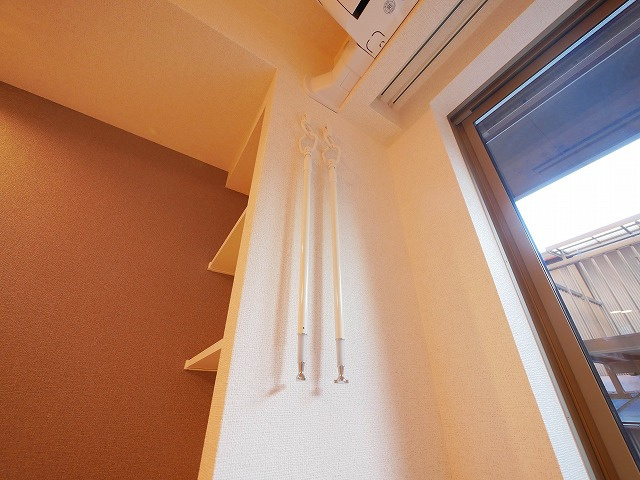 ウエストメゾン北袋Ⅰの設備|室内物干しもできます