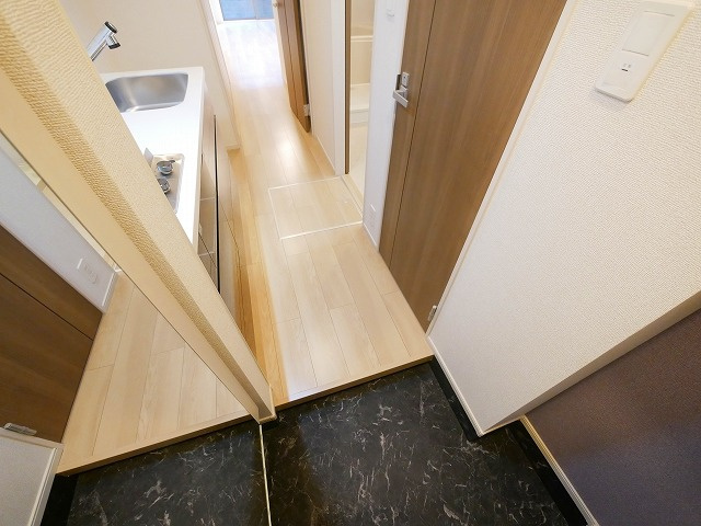 ウエストメゾン北袋Ⅰの玄関|きれいな玄関です