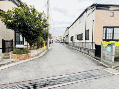 【前面道路含む現地写真】 | 柏の葉キャンパス（徒歩18分）4LDK戸建て