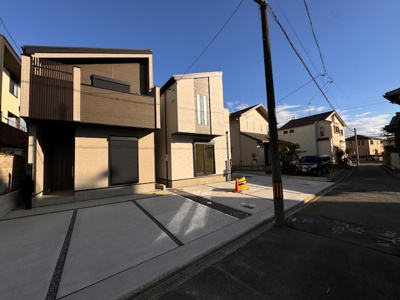 【外観】 | MIRASUMO守山区町北017③《仲介手数料無料》 | 〈内覧予約キャンペーン実施中！〉マックスバリュde住まい相談までご連絡下さい。