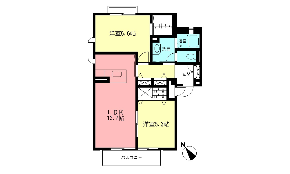 エクレールの間取り