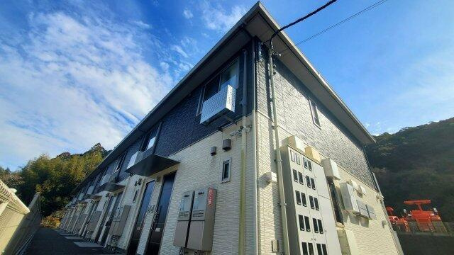 シャーメゾン朝倉　Ｂ棟の外観|2022年3月撮影※現況を優先致… 