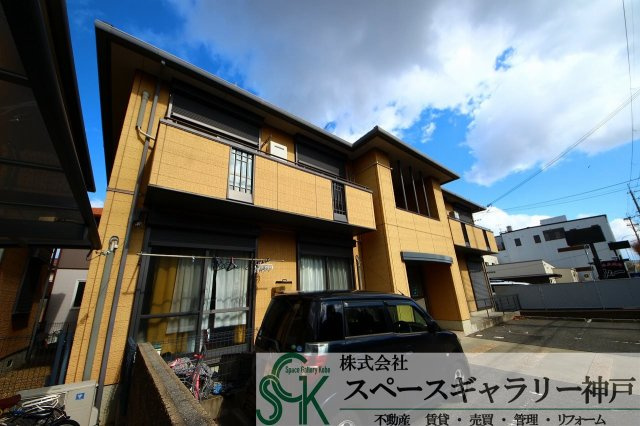 リファインド二ツ屋A棟の外観パース